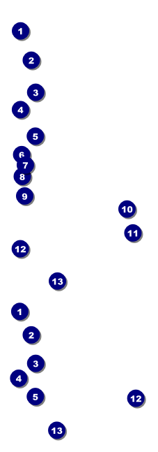 Youth Softball Event Ticket Front Field Markers